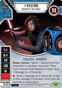 Kylo Ren - Bound By The Force (Card Only) - Spark of Hope - Star Wars: Destiny card