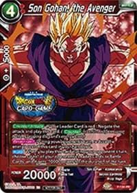 Son Gohan, the Avenger - Tournament Promotion Cards - Dragon Ball Super: Masters card