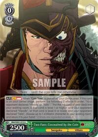 Two-Face: Coxswained by the Coin - Batman Ninja - Weiss Schwarz card