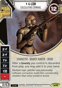 4-LOM (Card Only) - Spark of Hope - Star Wars: Destiny card