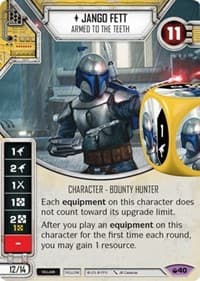 Jango Fett - Armed To The Teeth (Card Only) - Spark of Hope - Star Wars: Destiny card