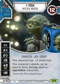 Yoda - Mystical Mentor (Card Only) - Spark of Hope - Star Wars: Destiny card