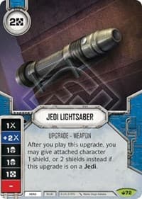Jedi Lightsaber (Card Only) - Spark of Hope - Star Wars: Destiny card