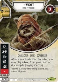 Wicket - Crafty Scout - Spark of Hope - Star Wars: Destiny card