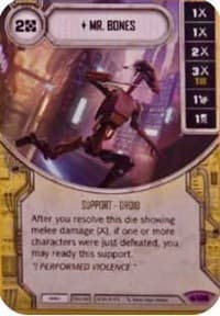 Mr. Bones - Spark of Hope - Star Wars: Destiny card
