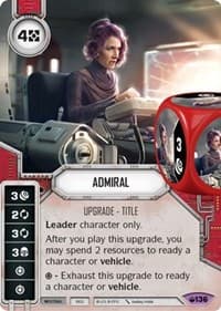 Admiral - Spark of Hope - Star Wars: Destiny card