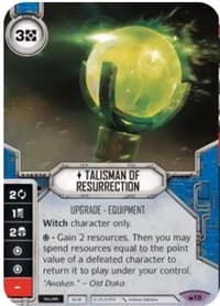Talisman Of Resurrection - Spark of Hope - Star Wars: Destiny card
