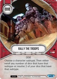 Rally The Troops - Spark of Hope - Star Wars: Destiny card