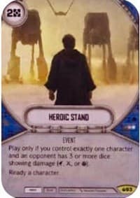 Heroic Stand - Spark of Hope - Star Wars: Destiny card