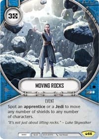 Moving Rocks - Spark of Hope - Star Wars: Destiny card