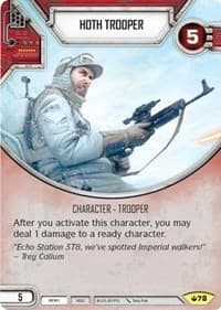 Hoth Trooper - Spark of Hope - Star Wars: Destiny card