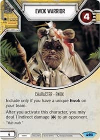 Ewok Warrior - Spark of Hope - Star Wars: Destiny card