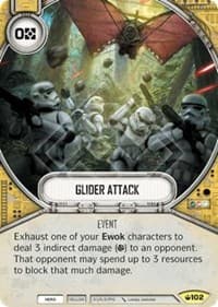 Glider Attack - Spark of Hope - Star Wars: Destiny card