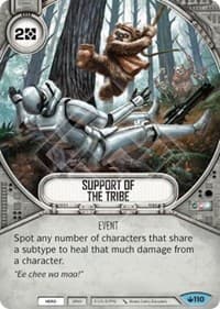 Support Of The Tribe - Spark of Hope - Star Wars: Destiny card