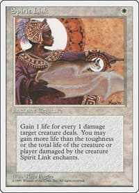 Spirit Link - Fourth Edition - Magic: The Gathering card