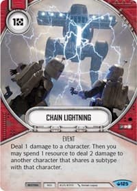 Chain Lightning - Spark of Hope - Star Wars: Destiny card