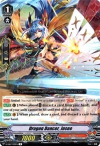 Dragon Dancer, Josee - V-EB07: The Heroic Evolution - Cardfight Vanguard card