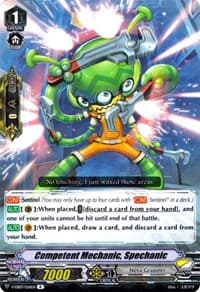 Competent Mechanic, Spechanic - V-EB07: The Heroic Evolution - Cardfight Vanguard card