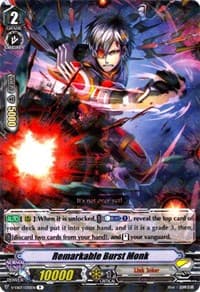 Remarkable Burst Monk - V-EB07: The Heroic Evolution - Cardfight Vanguard card