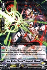 Iron Staff of Forbid Extinguish, Ilinvert - V-EB07: The Heroic Evolution - Cardfight Vanguard card
