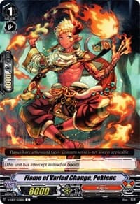 Flame of Varied Change, Peklenc - V-EB07: The Heroic Evolution - Cardfight Vanguard card