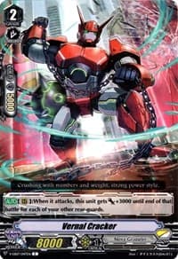 Vernal Cracker - V-EB07: The Heroic Evolution - Cardfight Vanguard card