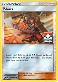 Kiawe - 116a/147 (Pokemon League) - League & Championship Cards - Pokemon card