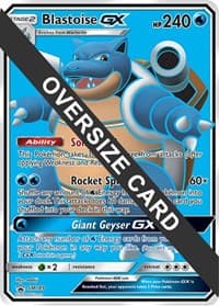 Blastoise GX - SM189 (Black Star Promos) - Jumbo Cards - Pokemon card