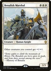 Benalish Marshal - Promo Pack: Core Set 2020 - Magic: The Gathering card