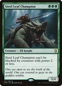 Steel Leaf Champion - Promo Pack: Core Set 2020 - Magic: The Gathering card