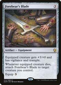 Forebear's Blade - Promo Pack: Core Set 2020 - Magic: The Gathering card