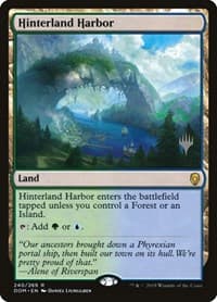 Hinterland Harbor - Promo Pack: Core Set 2020 - Magic: The Gathering card