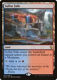 Sulfur Falls - Promo Pack: Core Set 2020 - Magic: The Gathering card