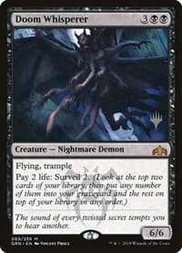 Doom Whisperer - Promo Pack: Core Set 2020 - Magic: The Gathering card