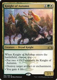 Knight of Autumn - Promo Pack: Core Set 2020 - Magic: The Gathering card