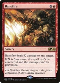 Banefire - Promo Pack: Core Set 2020 - Magic: The Gathering card