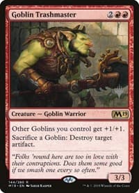 Goblin Trashmaster - Promo Pack: Core Set 2020 - Magic: The Gathering card