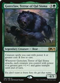 Goreclaw, Terror of Qal Sisma - Promo Pack: Core Set 2020 - Magic: The Gathering card