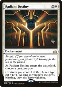 Radiant Destiny - Promo Pack: Core Set 2020 - Magic: The Gathering card