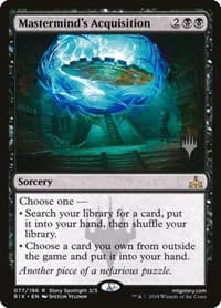 Mastermind's Acquisition - Promo Pack: Core Set 2020 - Magic: The Gathering card