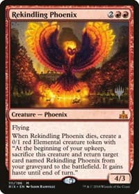 Rekindling Phoenix - Promo Pack: Core Set 2020 - Magic: The Gathering card