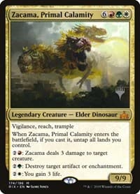 Zacama, Primal Calamity - Promo Pack: Core Set 2020 - Magic: The Gathering card