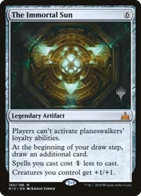 The Immortal Sun - Promo Pack: Core Set 2020 - Magic: The Gathering card