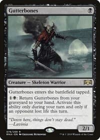 Gutterbones - Promo Pack: Core Set 2020 - Magic: The Gathering card