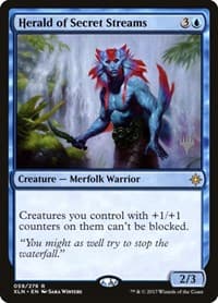 Herald of Secret Streams - Promo Pack: Core Set 2020 - Magic: The Gathering card