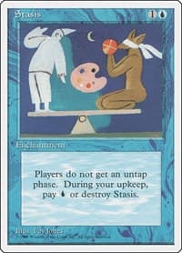 Stasis - Fourth Edition - Magic: The Gathering card