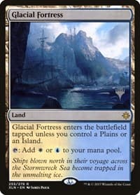 Glacial Fortress - Promo Pack: Core Set 2020 - Magic: The Gathering card