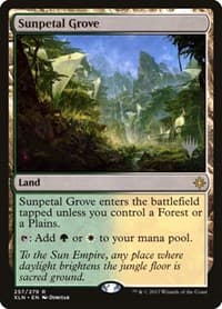 Sunpetal Grove - Promo Pack: Core Set 2020 - Magic: The Gathering card
