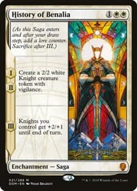 History of Benalia - Promo Pack: Core Set 2020 - Magic: The Gathering card