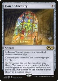 Icon of Ancestry - Promo Pack: Core Set 2020 - Magic: The Gathering card